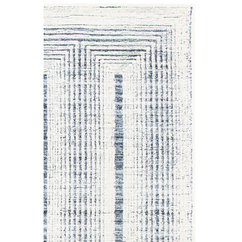 Metro Hand Tufted Performance Geometric Rug, Rectangle 4' x 6'