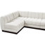 Canapé modulaire rembourré 6 pièces Quinn-94191453