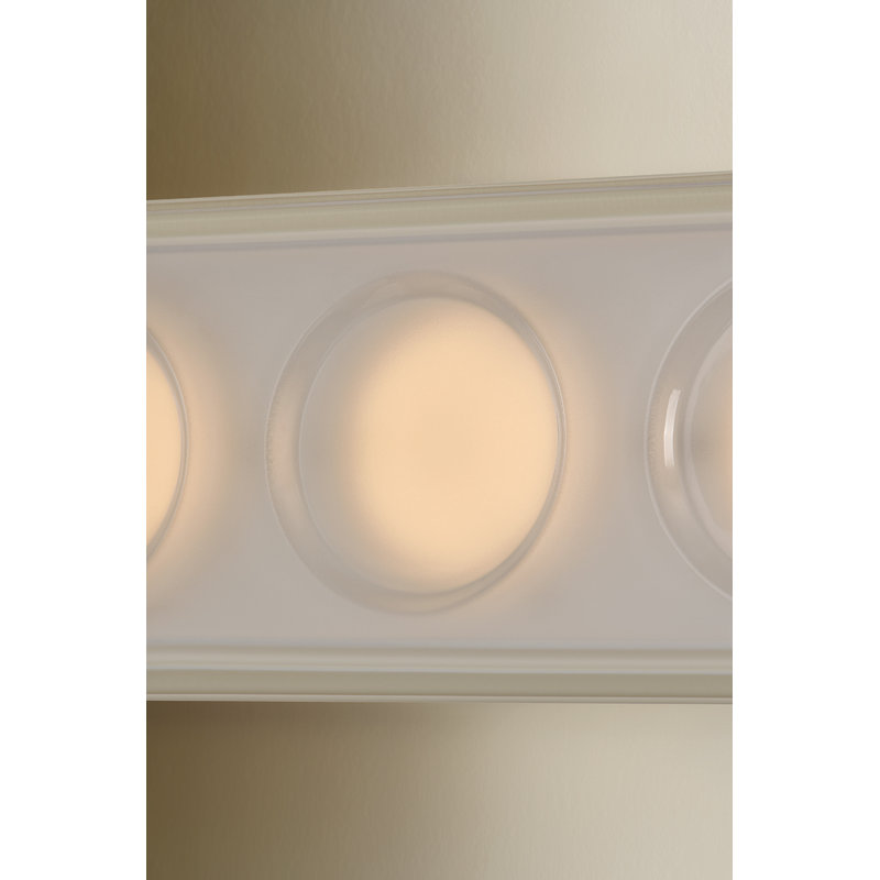 Mars 4 - Light LED Vanity Light, Polished Chrome, 4 Lights, 13 W