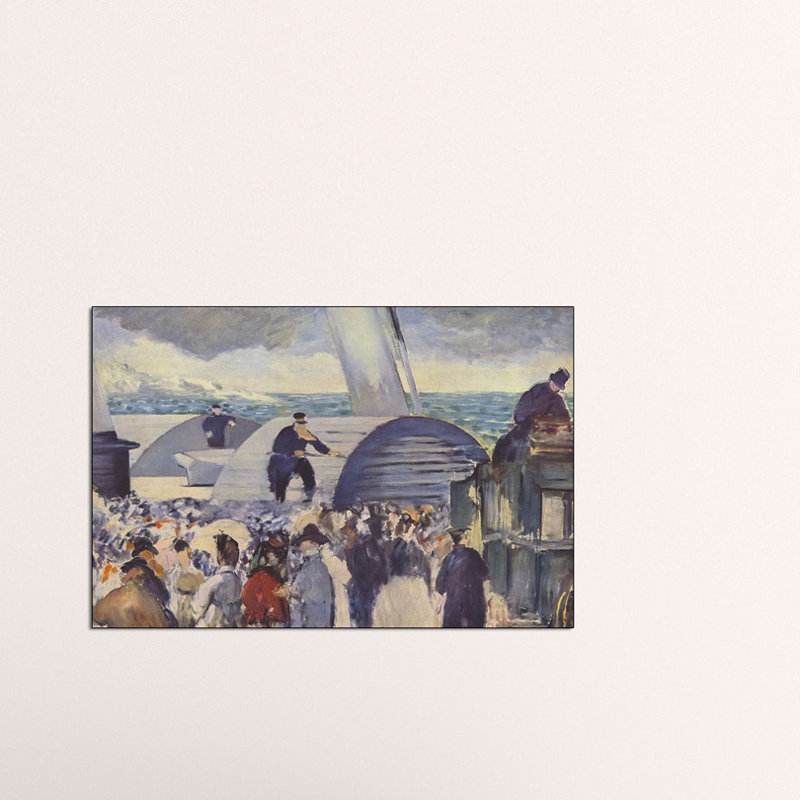 Edouard Manet - Wrapped Canvas Painting, 60cm H x 90cm W x 1.8cm D