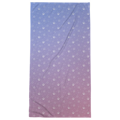 Serviette de bain coquillage