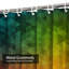 Rideau de douche avec 12 crochets-129039233