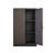 Metal Storage Cabinet With Locking Doors, Adjustable Shelf, Folding Filing Storage Locker
