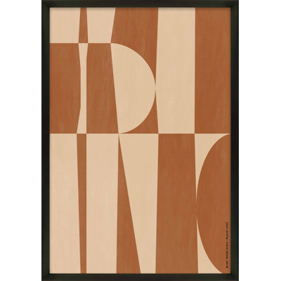 Hues Of Geometry 1 by Romina Gadler
