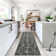 Geometric Machine Washable Rug with Rubber Backing for Living Room Moroccan Non-Slip Dining Room Rug Easy-Cleaning Floor Carpet for Bedroom Office Playroom