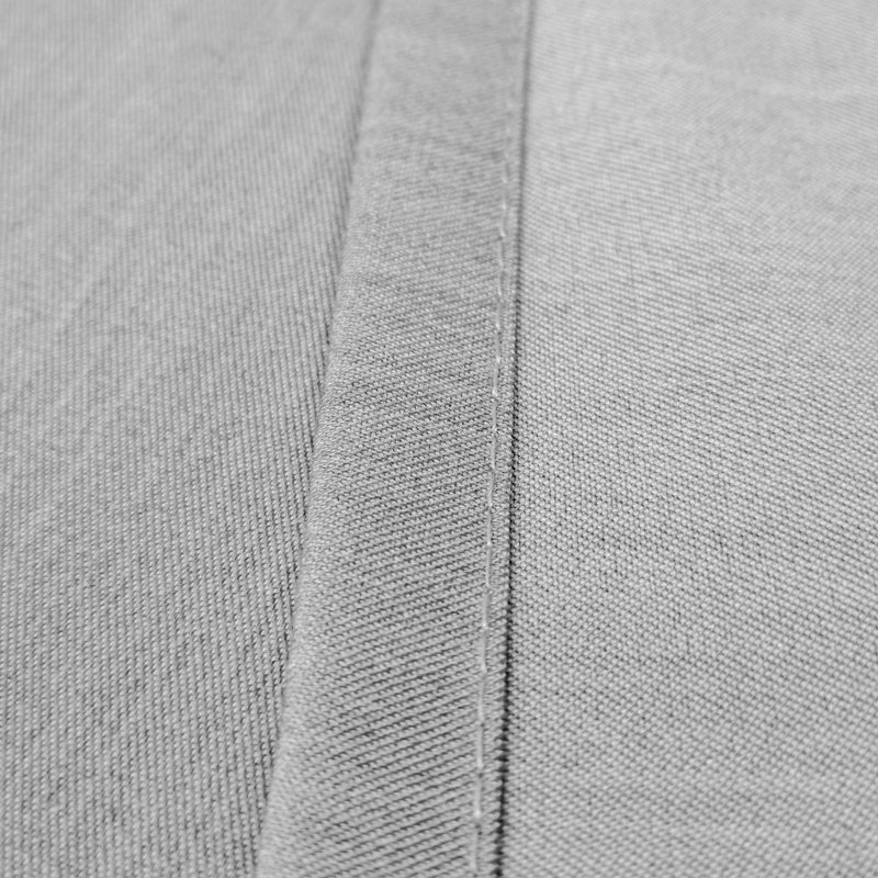 Housse rembourrée pour pupitre, tissu de mélange de polyester gris 7 oz