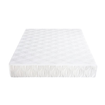 White King Gel Memory Foam Mattress, 8 Inches Thick, High For Temperature Adjustment Role, Extra Firm Support A Good Sleep Experience, Ideal Bedroom Decor Setup Mattress In Box, 8-inch High White,