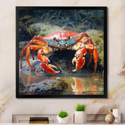 Crab Beachcombers III sur impression sur toile