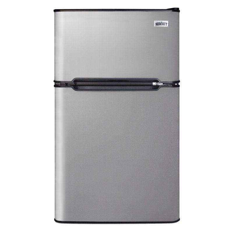 Summit Appliance 3.2 Cubic Feet Top Freezer Freestanding Mini Fridge, White