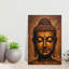 Golden Buddha Meditation Peaceful Serene Tranquil Wall Art Print-1294618192