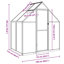 Cesarina 5.5 Ft W x 3.5 Ft D Greenhouse-120939740