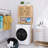 Over The Toilet Freestanding Space Saver Toilet Rack with Adjustable Inside Shelf and Open Shelf-771831415