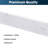 Engineered Stone Backsplash In Carrara White(48 inch)