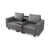 Grey Faux Leather est en rupture de stock