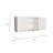 Yuma 150" Wall Cabinet, Two Close Cabinets, Two Open Shelves-1769733726