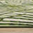 Arjay Layered Tropical Leaves Green/ Ivory Indoor-Outdoor Rug-502985949