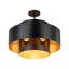 Luminaire suspendu cylindrique 7 lumières
