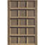 Tapis en jute à motif géométrique Aletta-1234705626