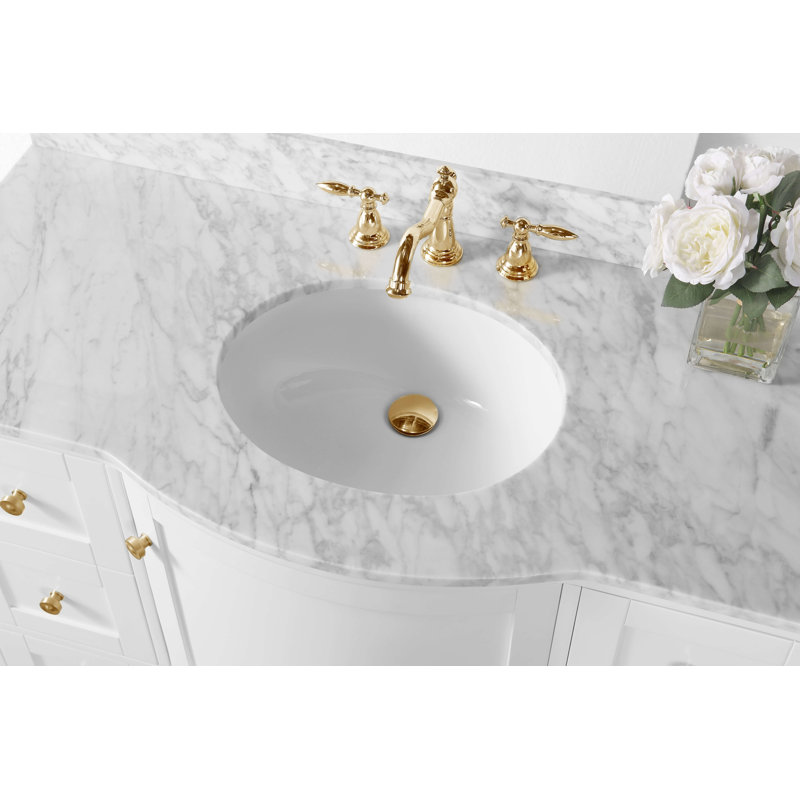 Lauren 48'' W Single Vanity, Gold