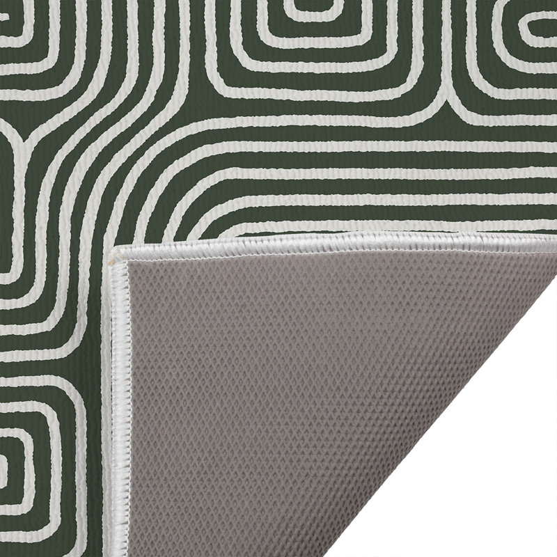 Tapis de toilette rectangulaire absorbant et antidérapant Timeless Walk