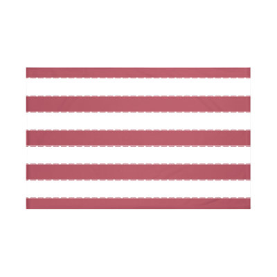 Jeté en molleton Stitch in Time Stripes