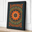 Golden Mandala Geometric 1 Piece Wrapped Canvas Wall Art-797620680-797620686