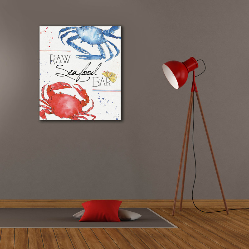  Art mural en toile, 26 po x 30 po «Marine Shanty 2» par Anne Tavoletti, H 30 po x l 26 po