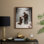 Christmas Holiday Art -Series 2-CDXXXII Framed Print - Solid Wood