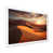 White Single Picture Framed