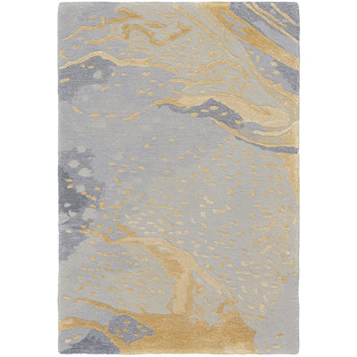 Nourison Prismatic Area Rug Grey/Gold