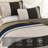 3-Piece Striped Plaid Boho Quilt Set Soft Microfiber Bedding Set-123121954-123121968