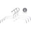 Cintre en caoutchouc caoutchouté antidérapant pour robe / chandail / chandail-23003680