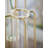 8.5x2.8x15.3 Oversized Pedestal Beaker Vase