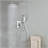 12-Inch Wall Mounted Rain Shower System-125774601