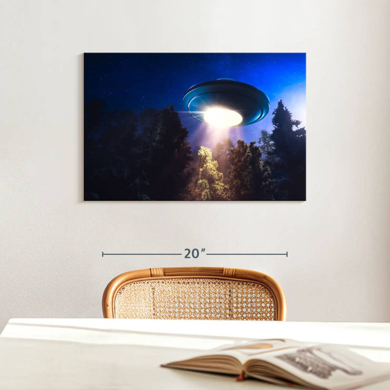 Kelan Ancient UFO, 16" H x 24" W