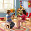 Ensemble de table ronde et tabouret 5 pièces Nordic-941333698