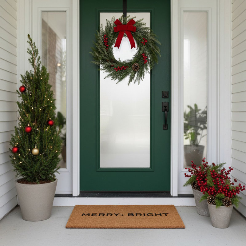 Deshawnda Non-Slip Doormat, 24" W x 36" L