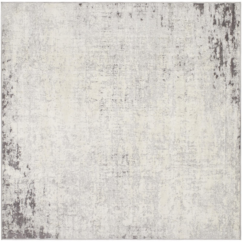 Haili Abstract Indoor Rug, Square 6'7"