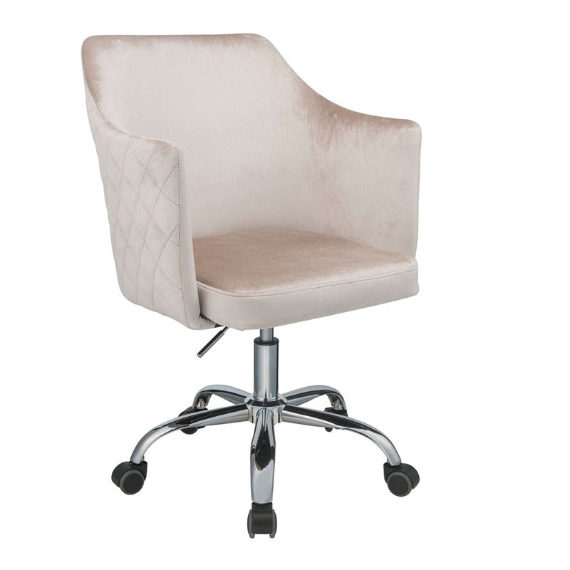Chaise de travail en velours Lacrera Eric