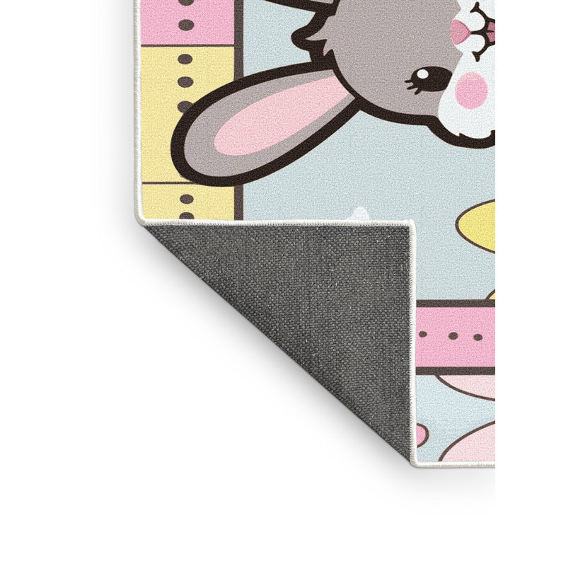 Tapis de vacances de Pâques The Holiday Aisle®, Rectangle 5 pi x 7 pi