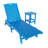Laguna Outdoor Chaise Lounge with Table-83552148