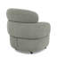 Swivel Storage Accent Chair with Casters Upholstered Single Seater 360 Rotating Chair with Hidden Storage for Living Room Bedroom