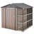 6 ft. W x 6 ft. D Metal Storage Shed