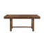 Ensemble de salle à manger 5 pièces Table rectangulaire et chaises d'appoint de style transitionnel beige-561265270