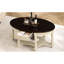 Table basse ovale vintage 45 po French Countryoval