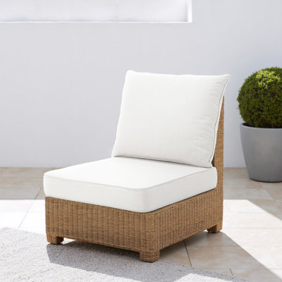 Henley Sunbrella Square Outdoor Cushion Set for Patio or Garden Furniture