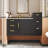 Wall Mounted Floating Cabinet, 12Inch Side Cabinet With Drawers, Mutifunctional Cabinet For Bathroom, Living Room (Bathroom Vanity Not Included)-1363543476