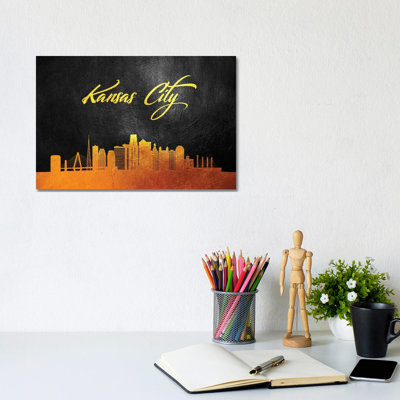 " Gold Skyline " by Adrian Baldovino
