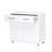 Two Door Side Table In White, A Stylish And Functional Addition To Any Room
