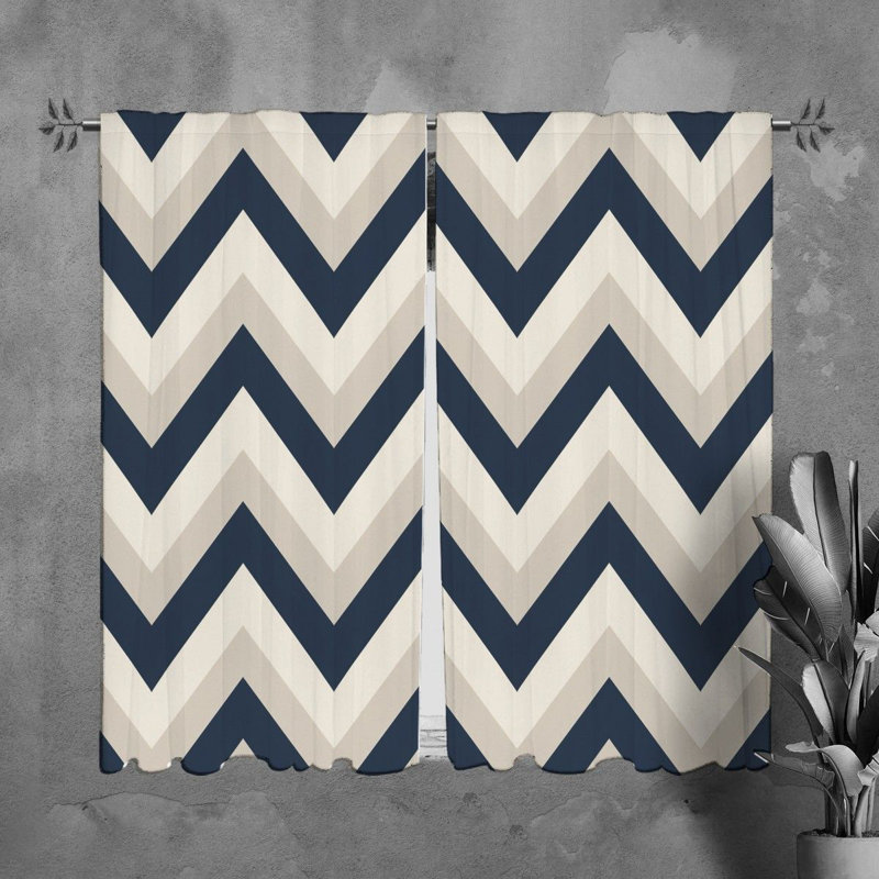 Paire de rideaux obscurcissant en polyester Morna, L 40 po x L 82 po